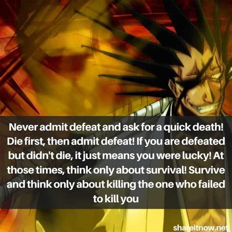 16 Best Zaraki Kenpachi quotes from Bleach – Share it now