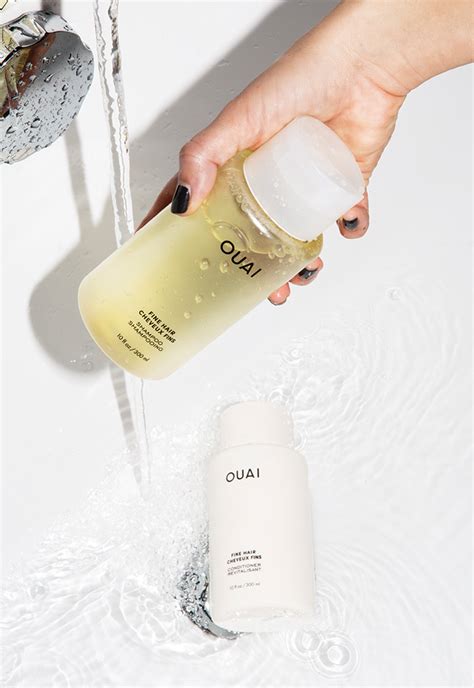 OUAI Fine Hair Shampoo - Get #OUAIAddicted