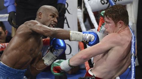 Floyd Mayweather Jr. highlights versus Canelo Alvarez - YouTube