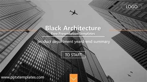 Black-Architecture-PowerPoint-Templates - PPTX Templates