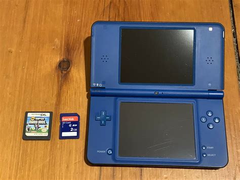 Nintendo DSi XL Begin Model Blue W/ Favorable Mario Bros & 2GB SD *No ...