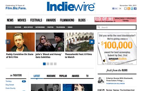 So, That New Indiewire Design. What’d You Think of It? – IndieWire