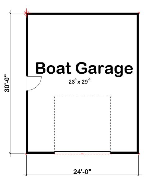 Garage Plans with Boat Storage