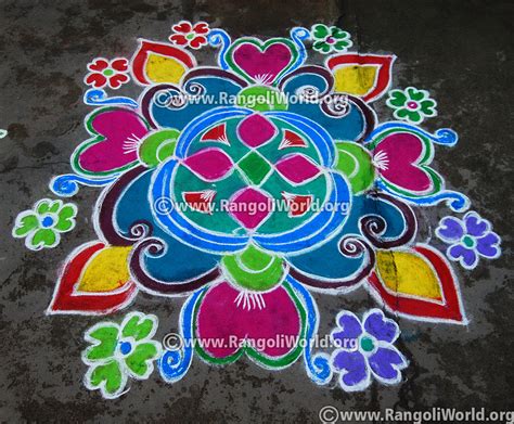 Ganesh chaturthi rangoli designs 2015