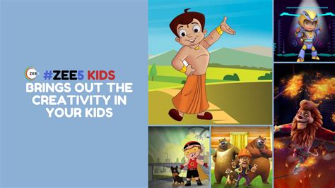 zee5 shows for kids enhances creativity | BeingMom &Beyond