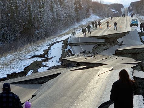 Alaska earthquake: Photos show damage to roads, businesses in and around Anchorage | abc7news.com