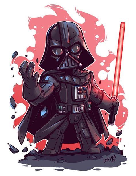 Chibi Vader by DerekLaufman on DeviantArt | Star wars cartoon, Star ...