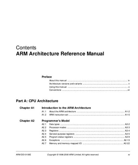 Arm architecture reference manual 2 ed