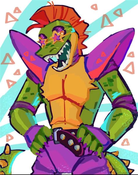 Montgomery Gator Fan art | Fnaf drawings, Fnaf art, Fnaf