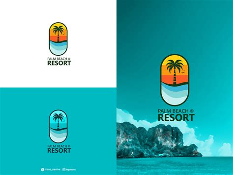 Palm Beach Resort Logo | shane_creative | Logo Buxu | Abstract by Logo ...