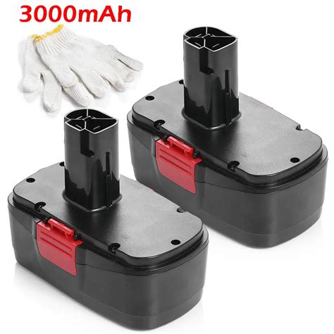 2pcs Powerextra Ni CD Battery 19.2v 3000mAh Replacement Battery For ...