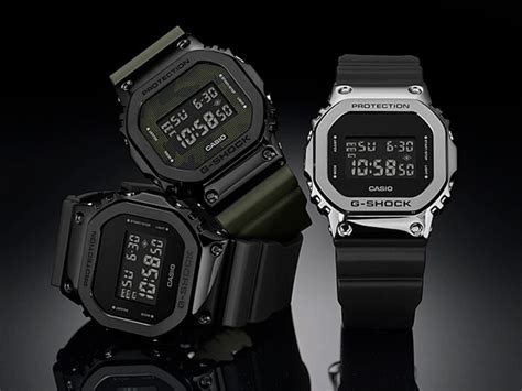 Casio updates the G-Shock 5600 line with metal bezels - Acquire