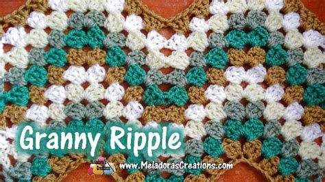 Granny Ripple Crochet Stitch – Free Crochet Pattern and Tutorial ...