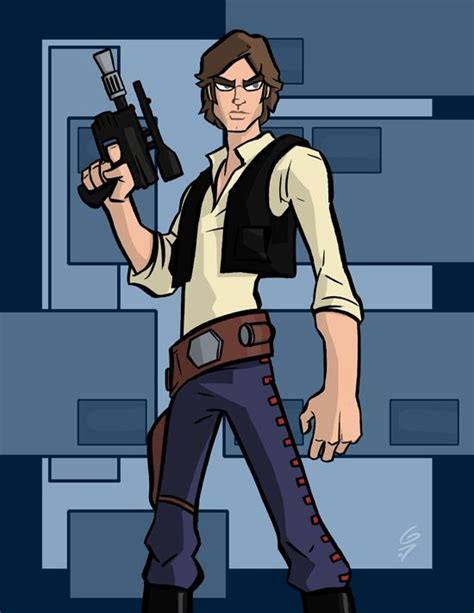 SOLO animated style by grantgoboom on deviantART | Star wars drawings ...