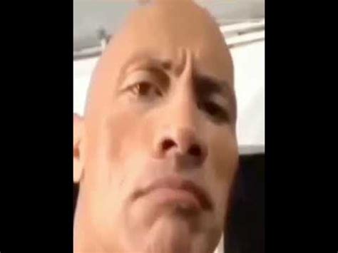 The rock meme (Dwayne Johnson) - YouTube