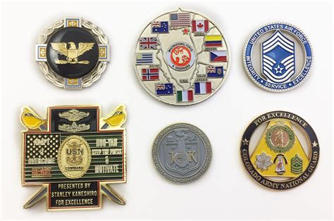 More Custom Challenge Coins - No Minimum - Quality Challenge Coins