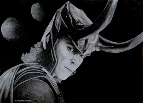 God of Mischief by OliveArtStation on DeviantArt