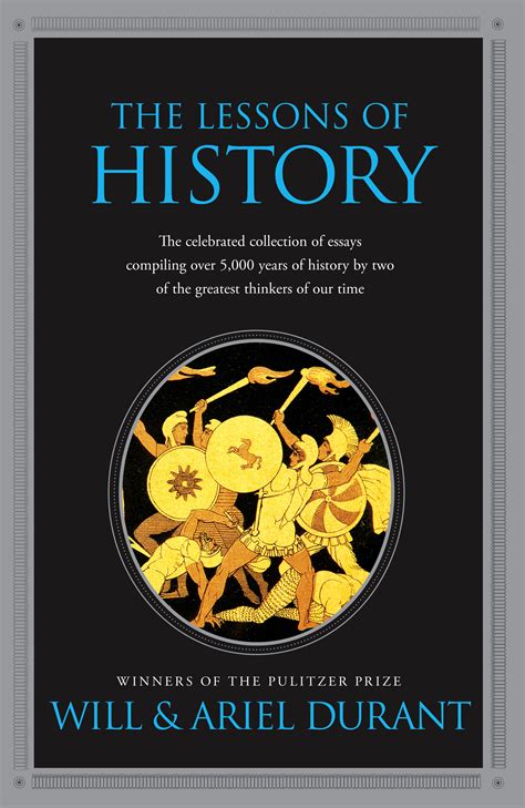 The Lessons of History | Book by Will Durant, Ariel Durant | Official ...