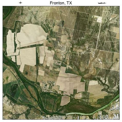 Aerial Photography Map of Fronton, TX Texas