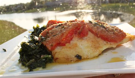 Baked Haddock with Spinach and Tomatoes Recipe | What's Cookin' Italian Style Cuisine