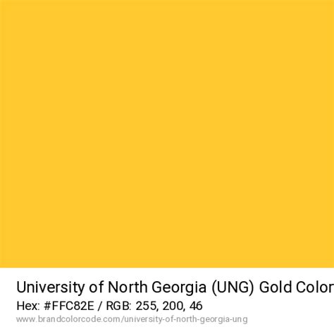 University of North Georgia (UNG) Brand Color Codes » BrandColorCode.com