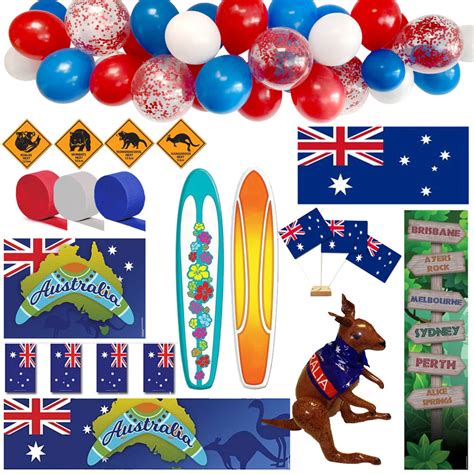 Australian Themed Decoration Party Pack – Party Packs