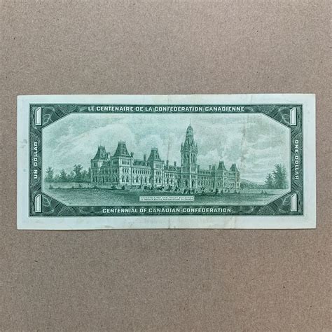 1961-72 Canadian One Dollar Bill Banknote. Queen Elizabeth - Etsy