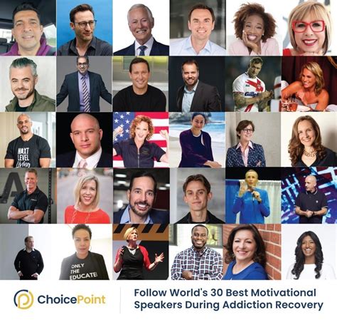 Follow World’s 30 Best Motivational Speakers During Addiction Recovery - 2021