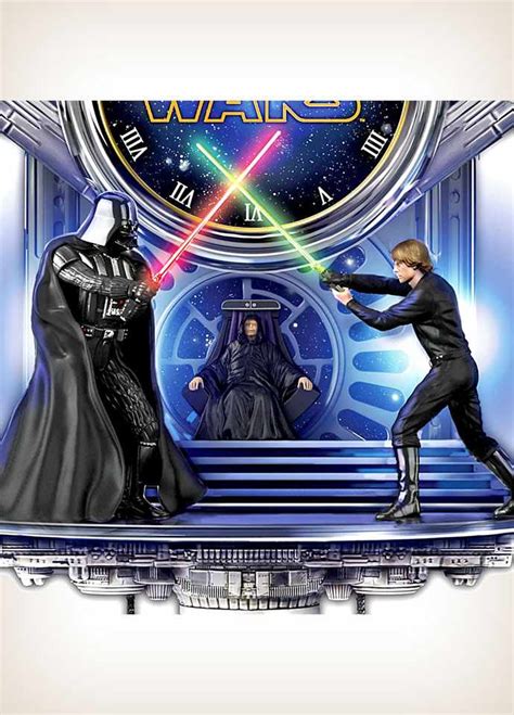 Star Wars Clock - Return of the Jedi Wall Clock | Wall Of Clocks