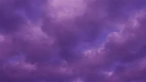 Purple clouds in the sky. | Stock Video | Pond5