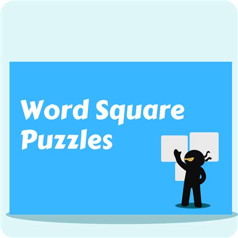 Word Square Puzzles – Vocabulary Ninja