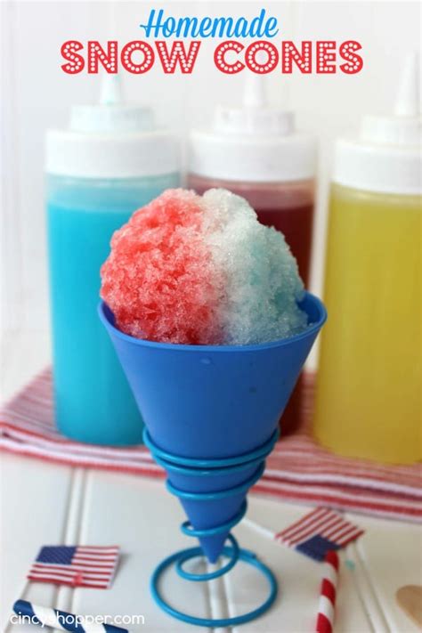 Fair Food at Home Week: Homemade Snow Cones Recipe - CincyShopper