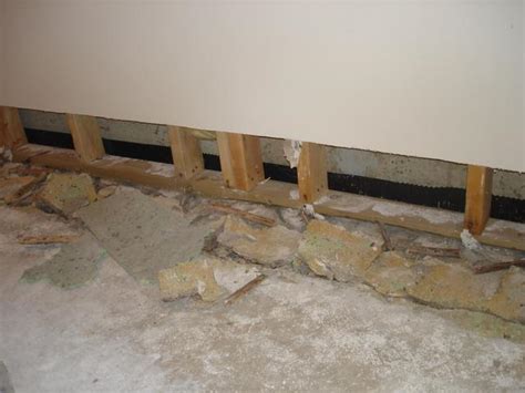 Badger Basement Systems - Basement Waterproofing Photo Album - WaterGuard Installation