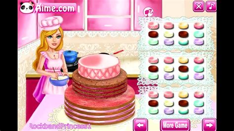 Barbie Chocolate Cake Games