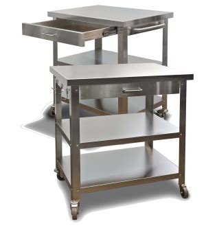 Stainless Steel Kitchen Carts for Indoors or Outdoors | Danver ...