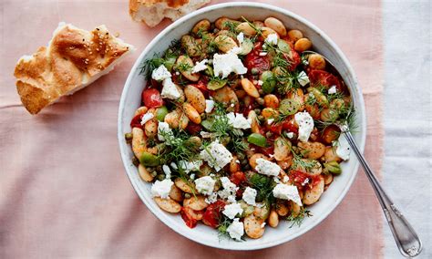 Warm Butter Bean Salad with Green Olives and Tomatoes – bitScry