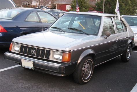 1986 Plymouth Horizon - Information and photos - MOMENTcar