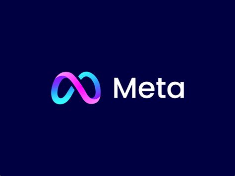 Meta logo by Nikoloz Narsia - Logo Designer on Dribbble