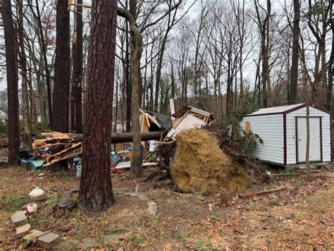 North Carolina confirmed tornado: Garner homes hit by downed trees