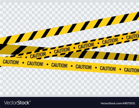 Caution tape stripe danger line police hazard do Vector Image