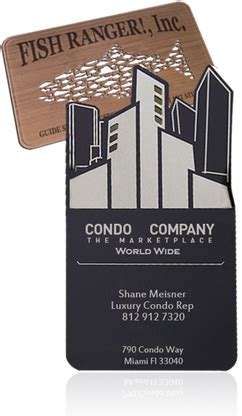 Category: Metal Business Cards - Metal Wood Business Cards
