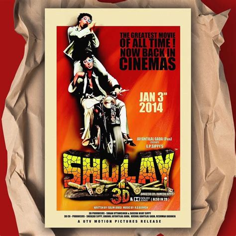 Sholay Movie Poster | Movie posters, New poster, Rare stamps