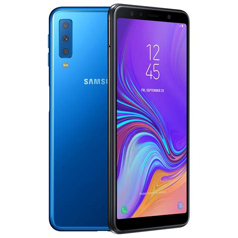 Samsung Galaxy A7 (2018) with 6-inch FHD+ Super AMOLED Infinity display, triple rear cameras ...