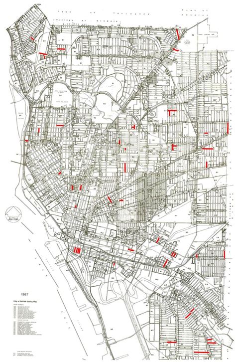 Map of Brick Streets, 2013 - Brick Streets