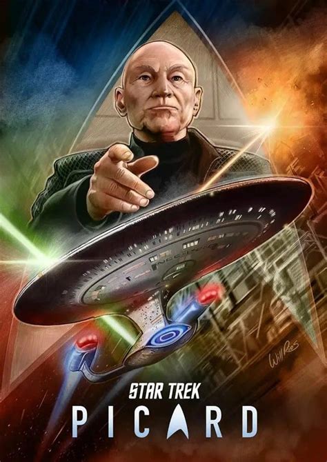 Pin by Ryan Read on Star Trek in 2023 | Star trek poster, Star trek series, Picard star trek