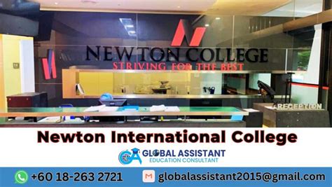 Newton International College Malaysia Courses and Fees 2024