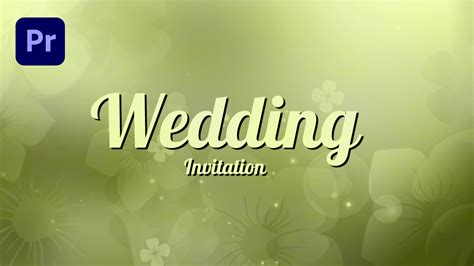 Wedding Templates Premiere Pro