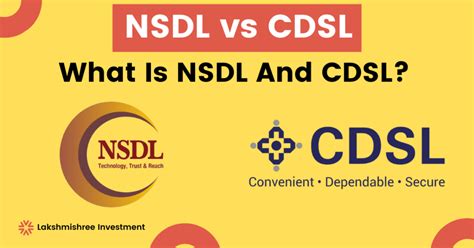 What Is NSDL And CDSL? NSDL vs CDSL