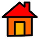 Download #0000FF Home Icon Vector Graphics SVG | FreePNGImg