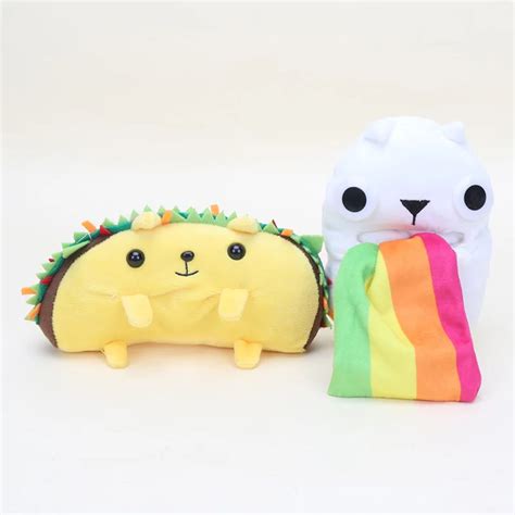 Taco Cat Rainbow Ralphing Cat Collectible Plush toy doll gifts-in ...